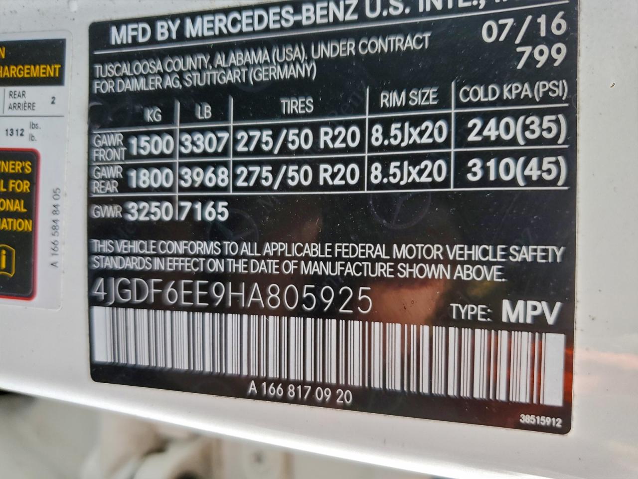 MERCEDES-BENZ GLS-CLASS 450 4MATIC