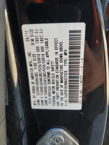 2011 ACURA RDX - 5J8TB1H29BA007529