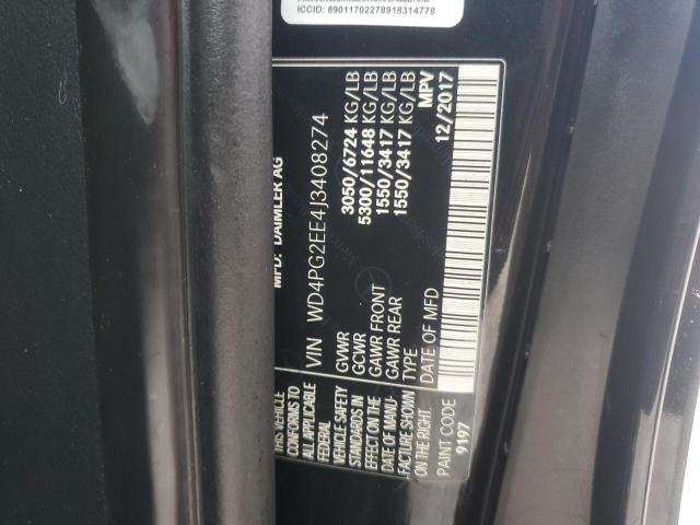 2018 MERCEDES-BENZ METRIS #3287445019