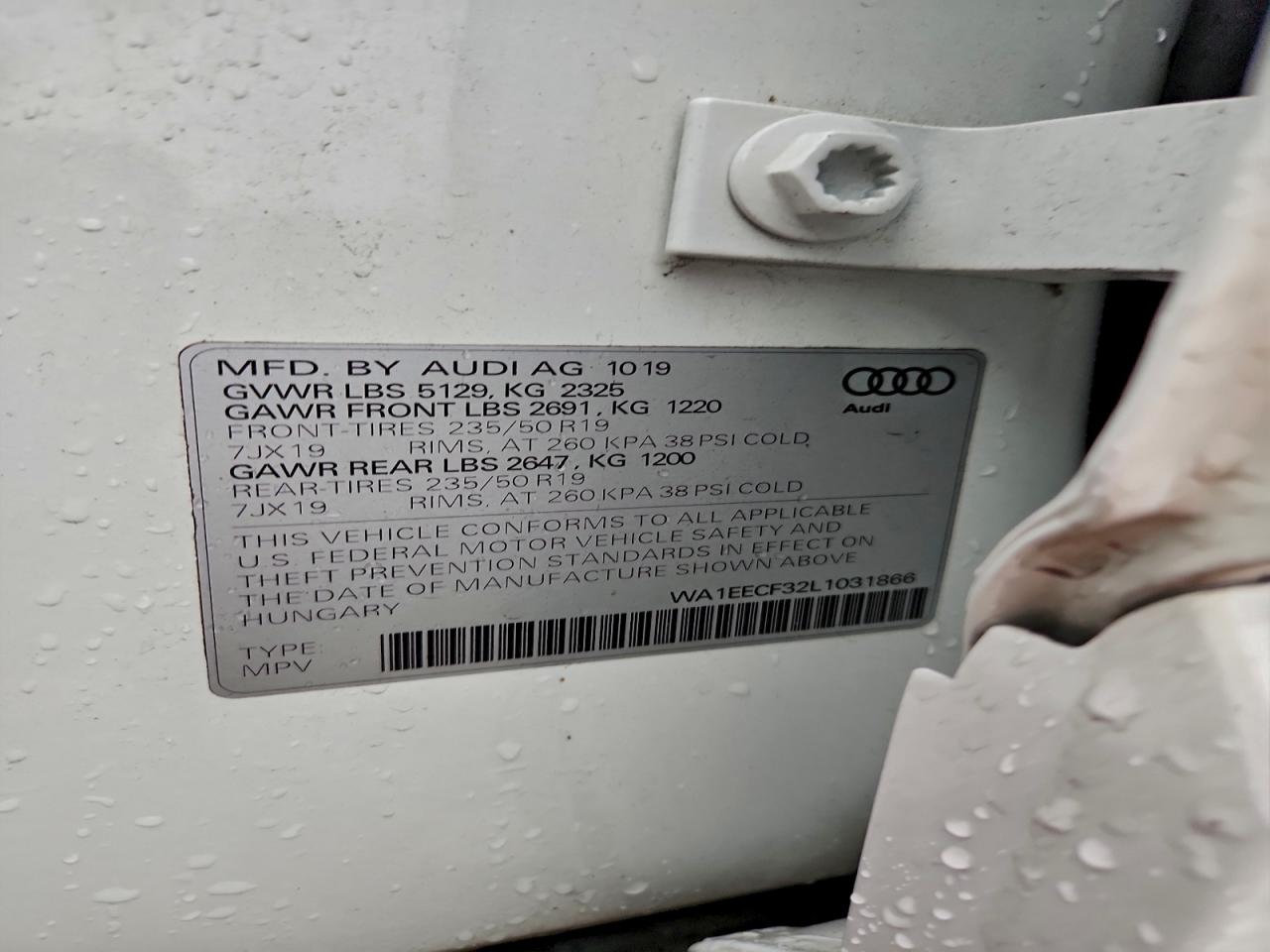 AUDI Q3 PREMIUM PLUS S-LINE