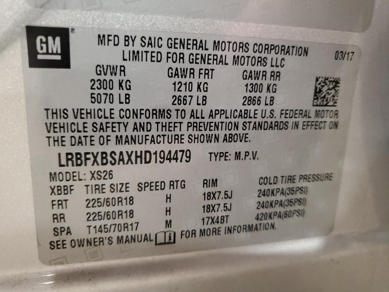 BUICK ENVISION ESSENCE