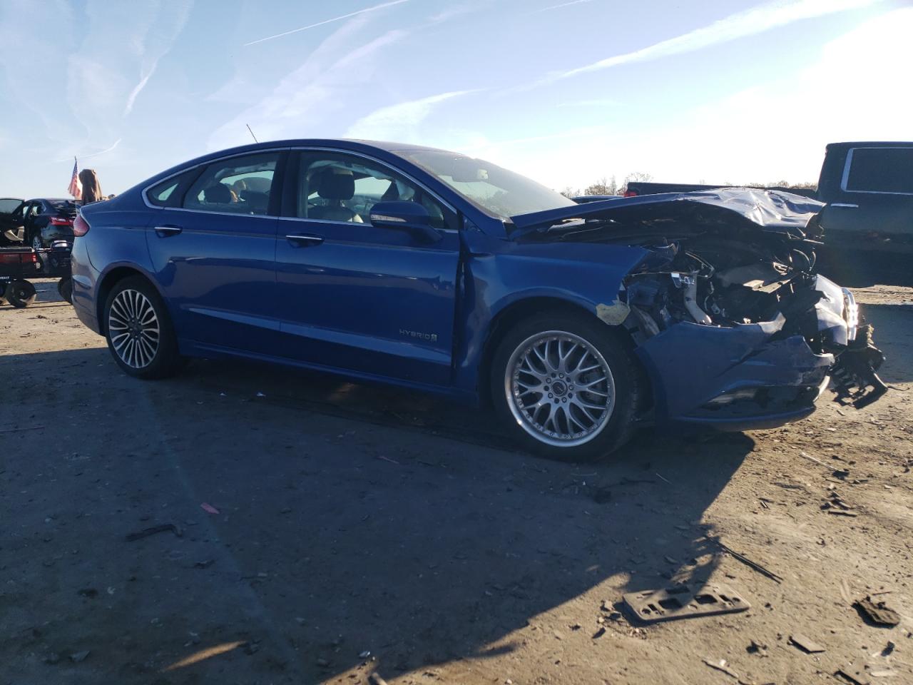 Lot #3302749008 2018 FORD FUSION TIT