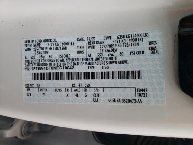 2022 FORD F450 SUPER #3309432990