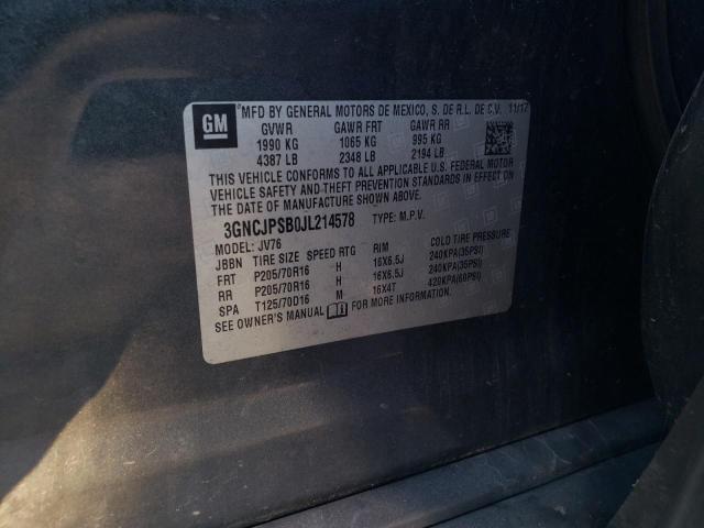 2018 CHEVROLET TRAX 1LT #3296921820