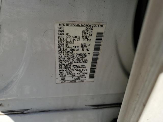 2006 NISSAN TITAN XE #3301751348