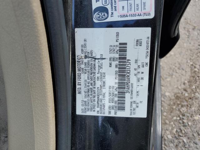 2012 FORD FUSION SEL #3284774561