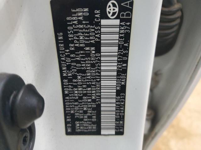 2015 TOYOTA COROLLA L #3301847513