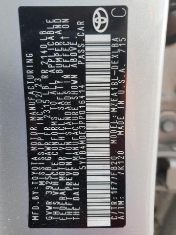 2023 TOYOTA COROLLA LE #3304744914