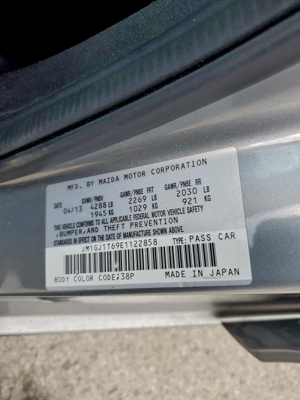 2014 MAZDA 6 TOURING #3308376303