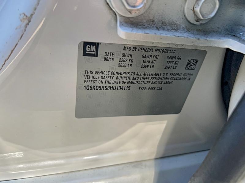 2017 CADILLAC CT6 LUXURY #3301674628