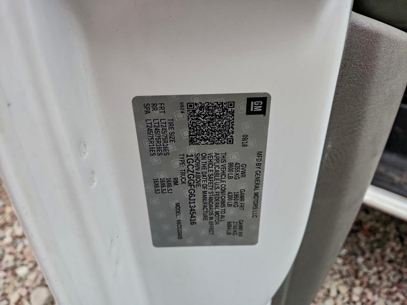 2018 CHEVROLET EXPRESS G3 #3302647174