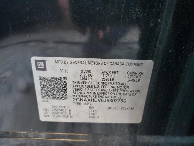 2018 CHEVROLET EQUINOX LS #3293363419