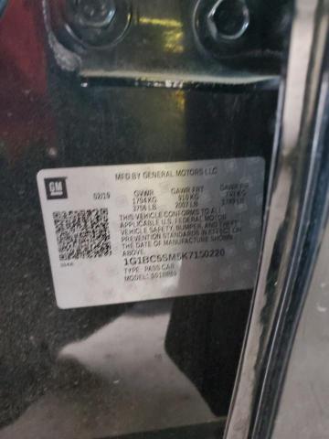 2019 CHEVROLET CRUZE LS #3292646603