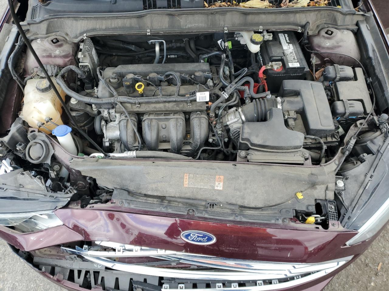 Lot #3311621274 2017 FORD FUSION SE