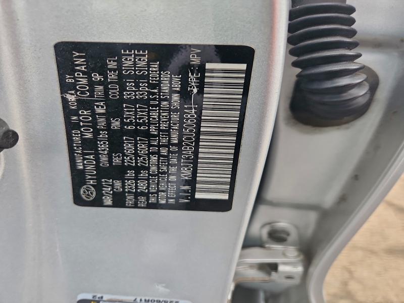 2012 HYUNDAI TUCSON GL #3303571936