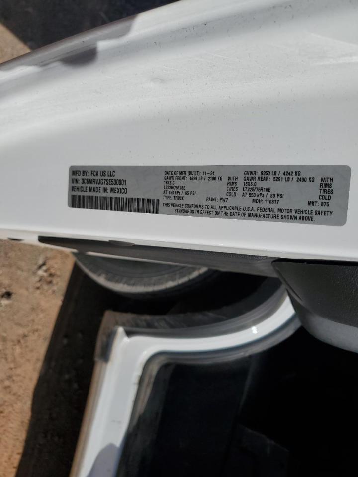 RAM PROMASTER 3500 HIGH