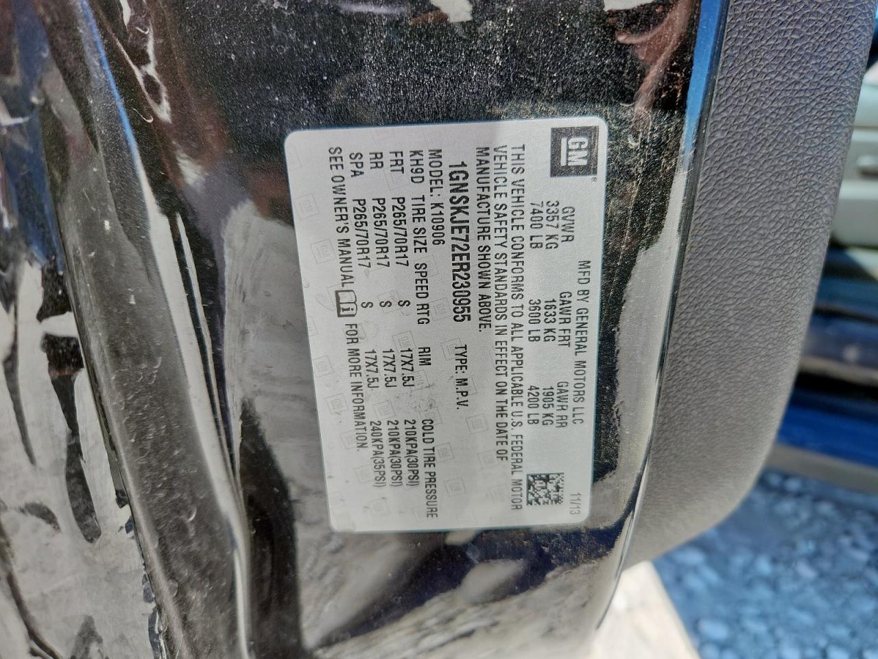 CHEVROLET SUBURBAN K1500 LT