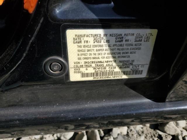 2006 NISSAN SENTRA 1.8 #3302868936