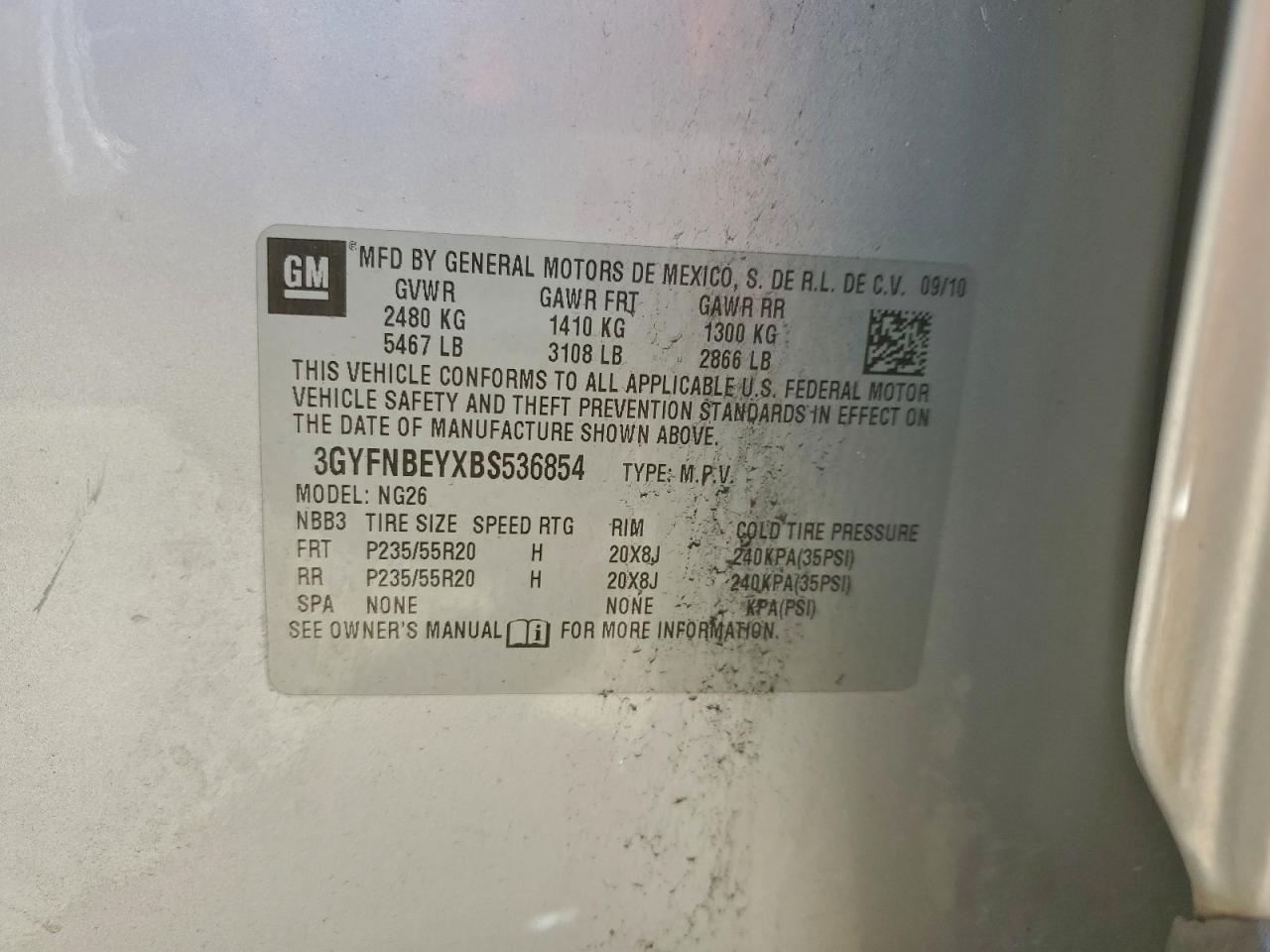 CADILLAC SRX PERFORMANCE COLLECTION