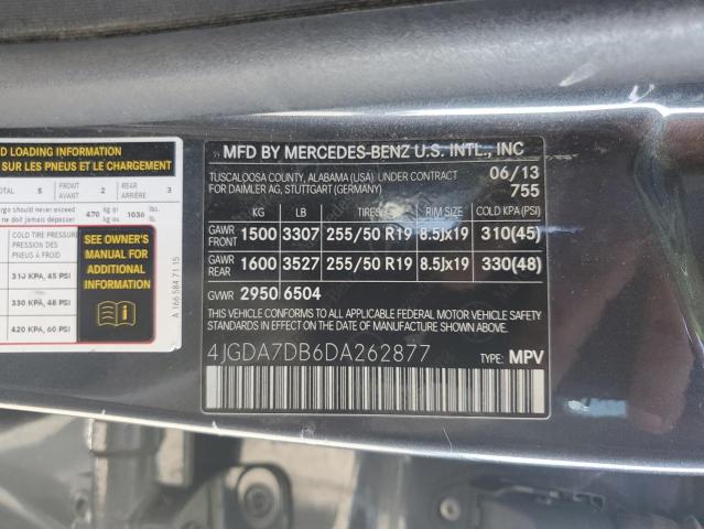 2013 MERCEDES-BENZ ML 550 4MA #3282479920