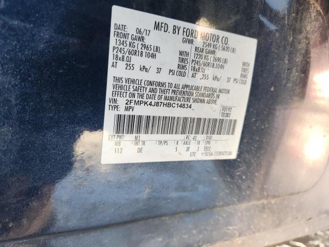 2017 FORD EDGE SEL #3297186905