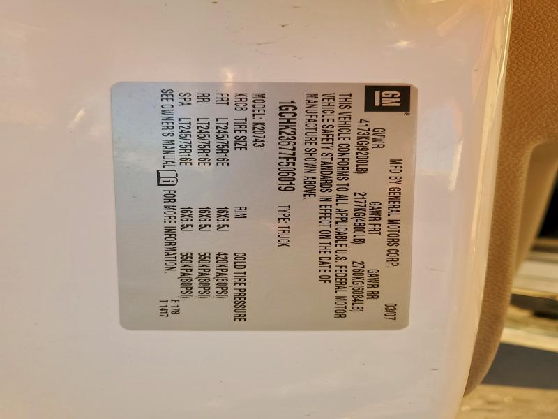 2007 CHEVROLET SILVERADO #3296475636