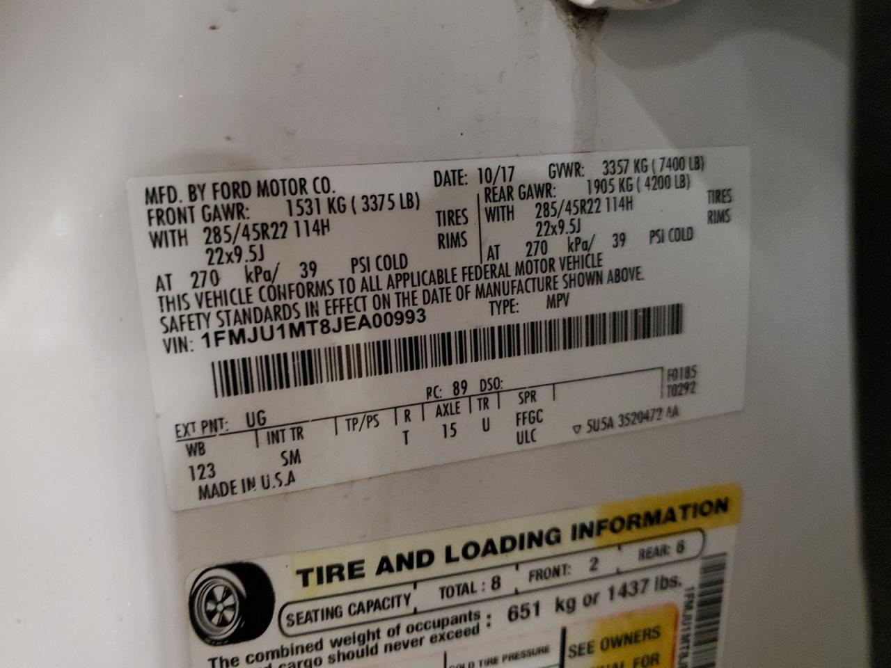 FORD EXPEDITION PLATINUM