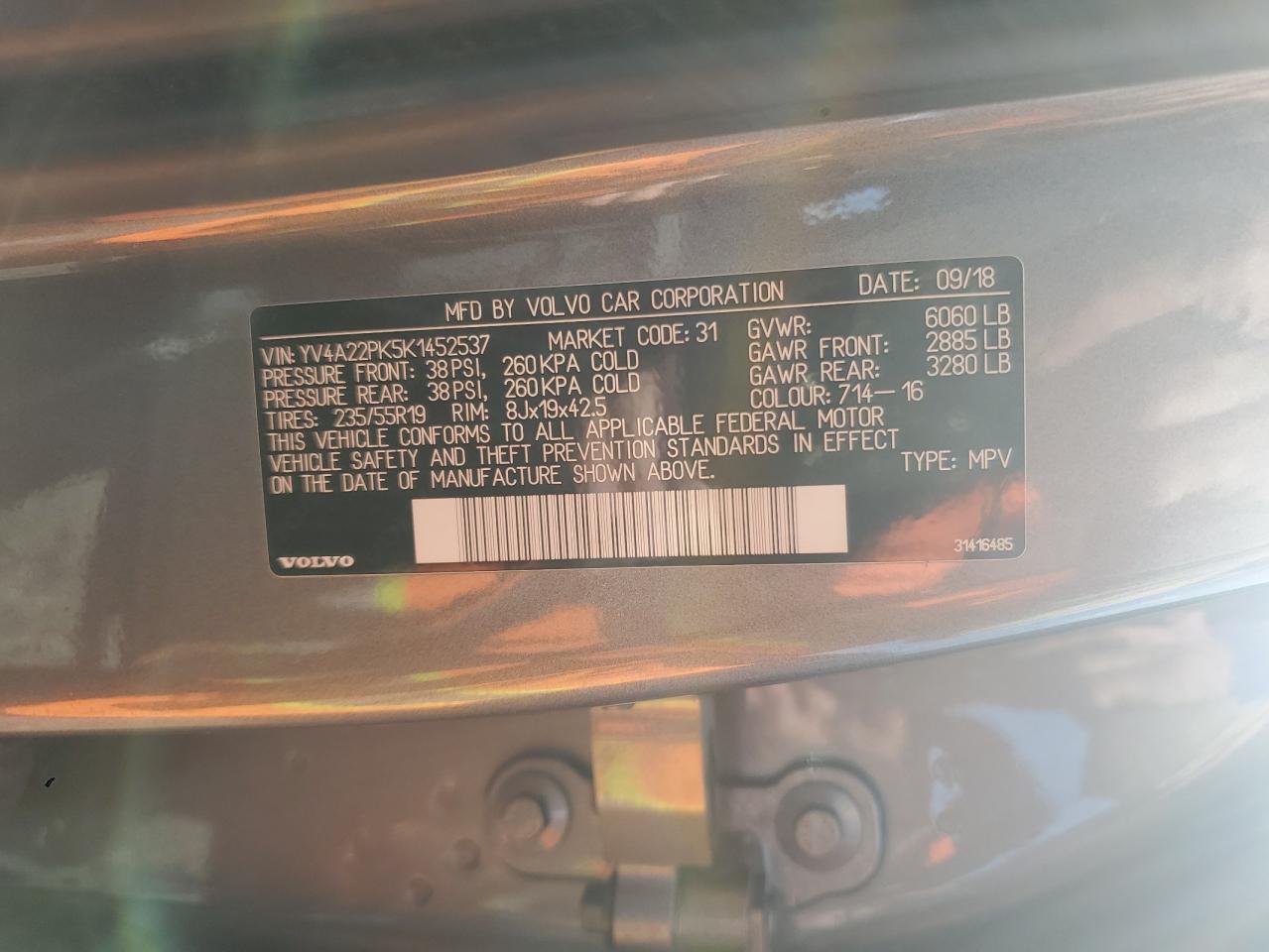 VOLVO XC90 T6 MOMENTUM