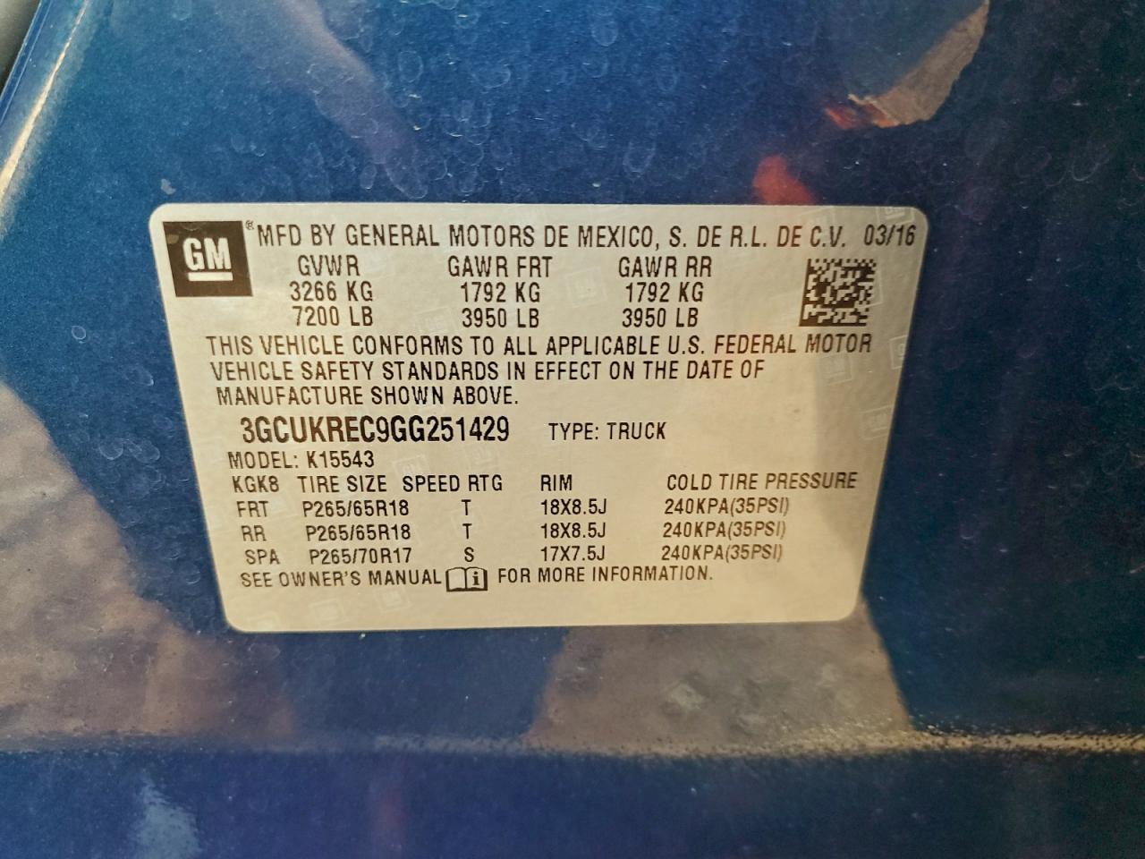 CHEVROLET SILVERADO K1500 LT