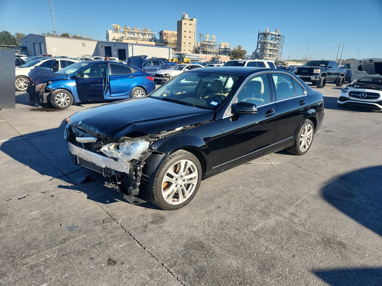 Lot #3285745698 2014 MERCEDES-BENZ C 300 4MAT