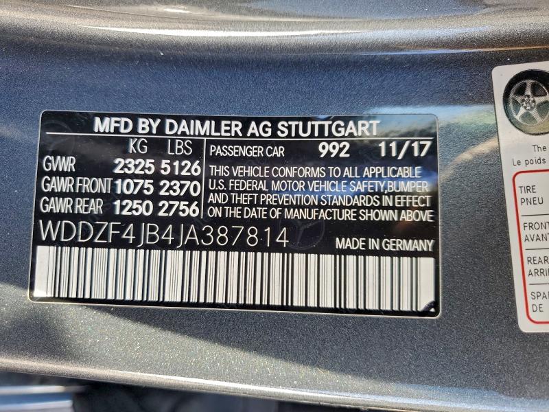 2018 MERCEDES-BENZ E 300 #3305478066