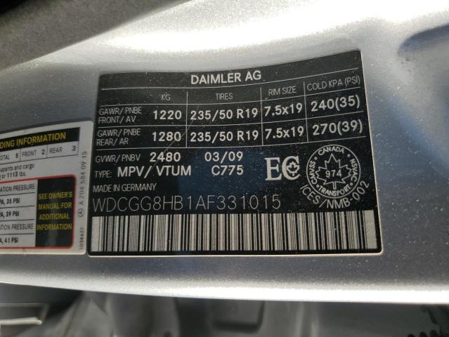 2010 MERCEDES-BENZ GLK 350 4M #3281472998