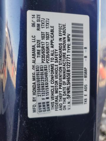 2014 HONDA ODYSSEY EX #3305304353