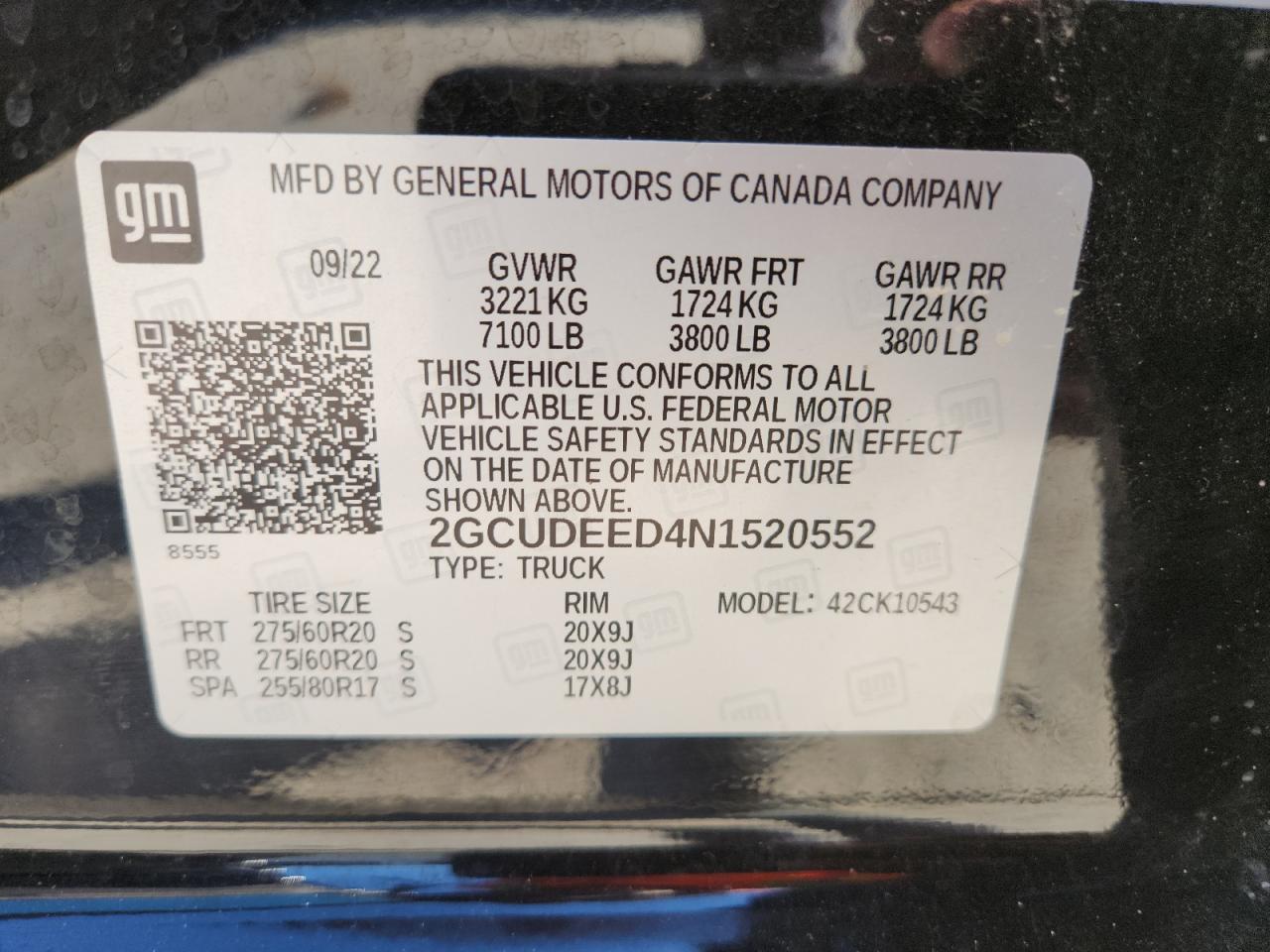 CHEVROLET SILVERADO K1500 RST