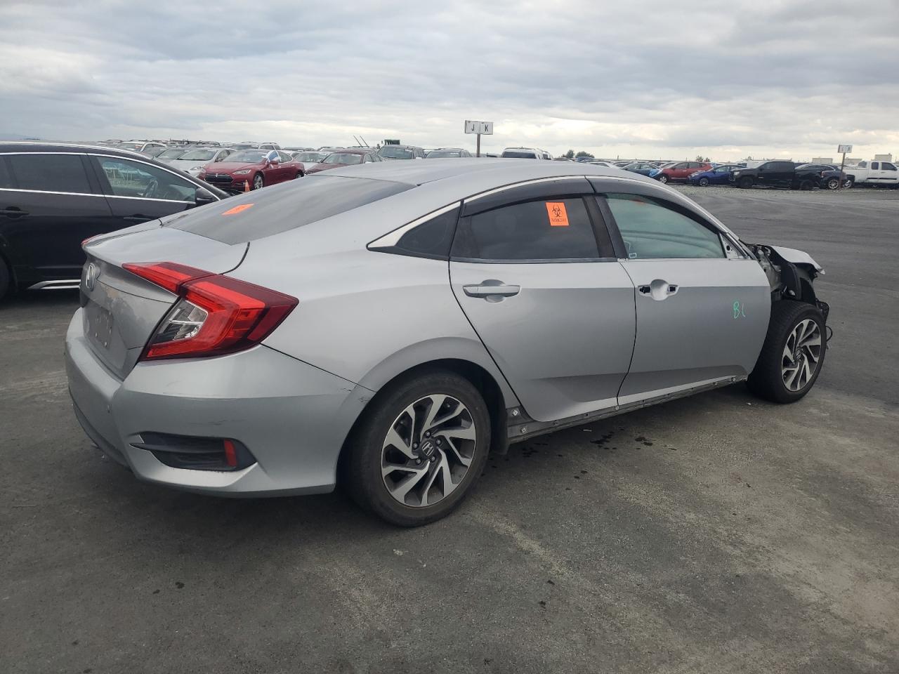 Lot #3302687073 2016 HONDA CIVIC EX