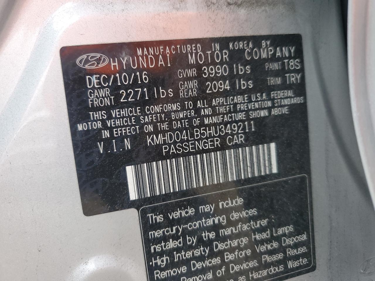 HYUNDAI ELANTRA SPORT