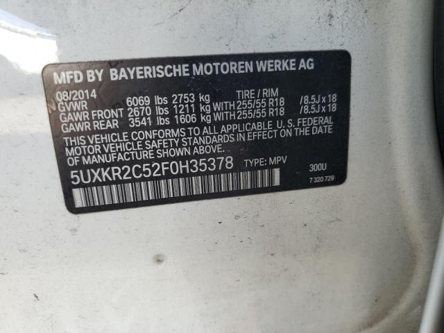 2015 BMW X5 SDRIVE3 #3291194991