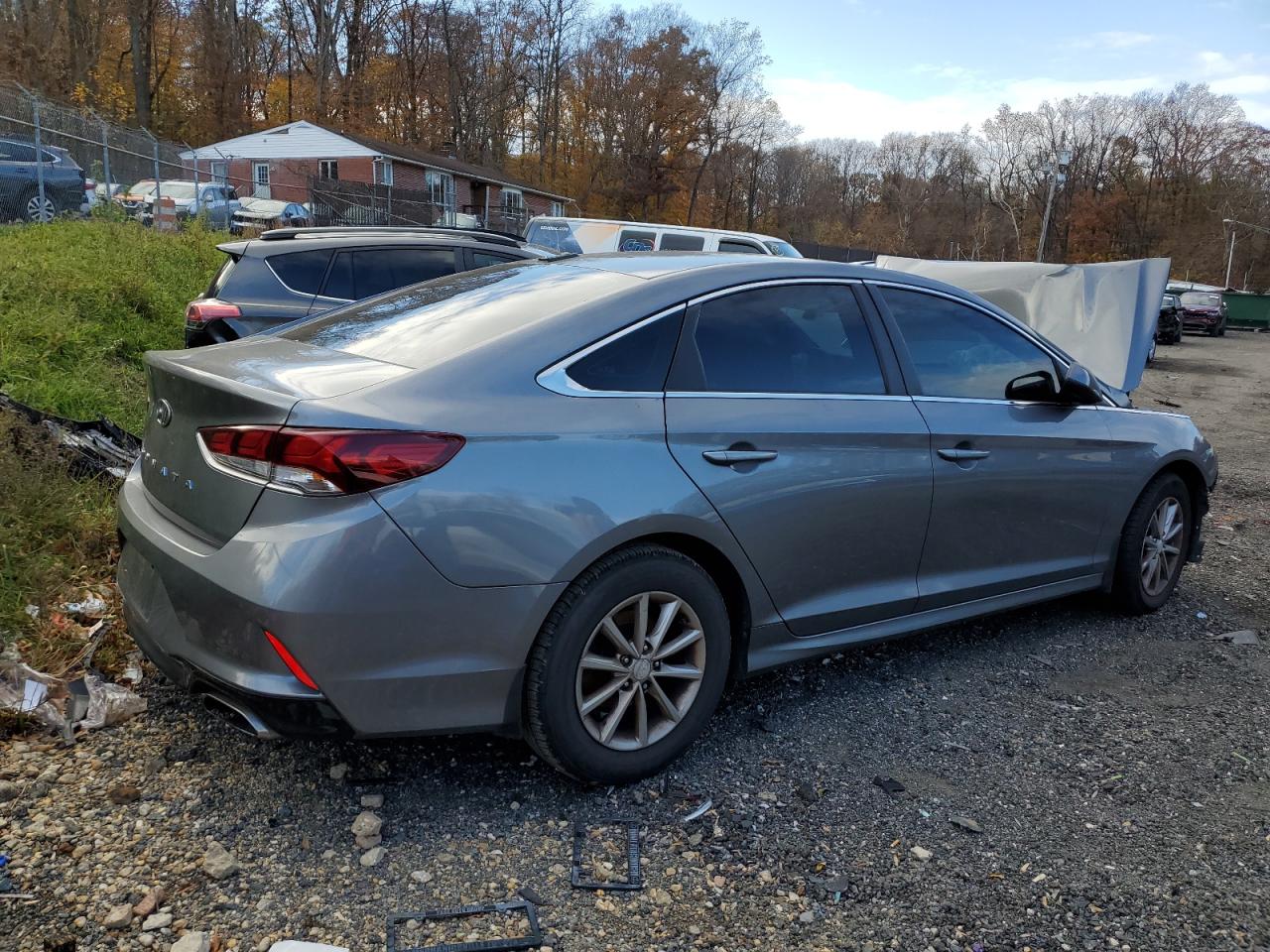 Lot #3302910082 2018 HYUNDAI SONATA SE