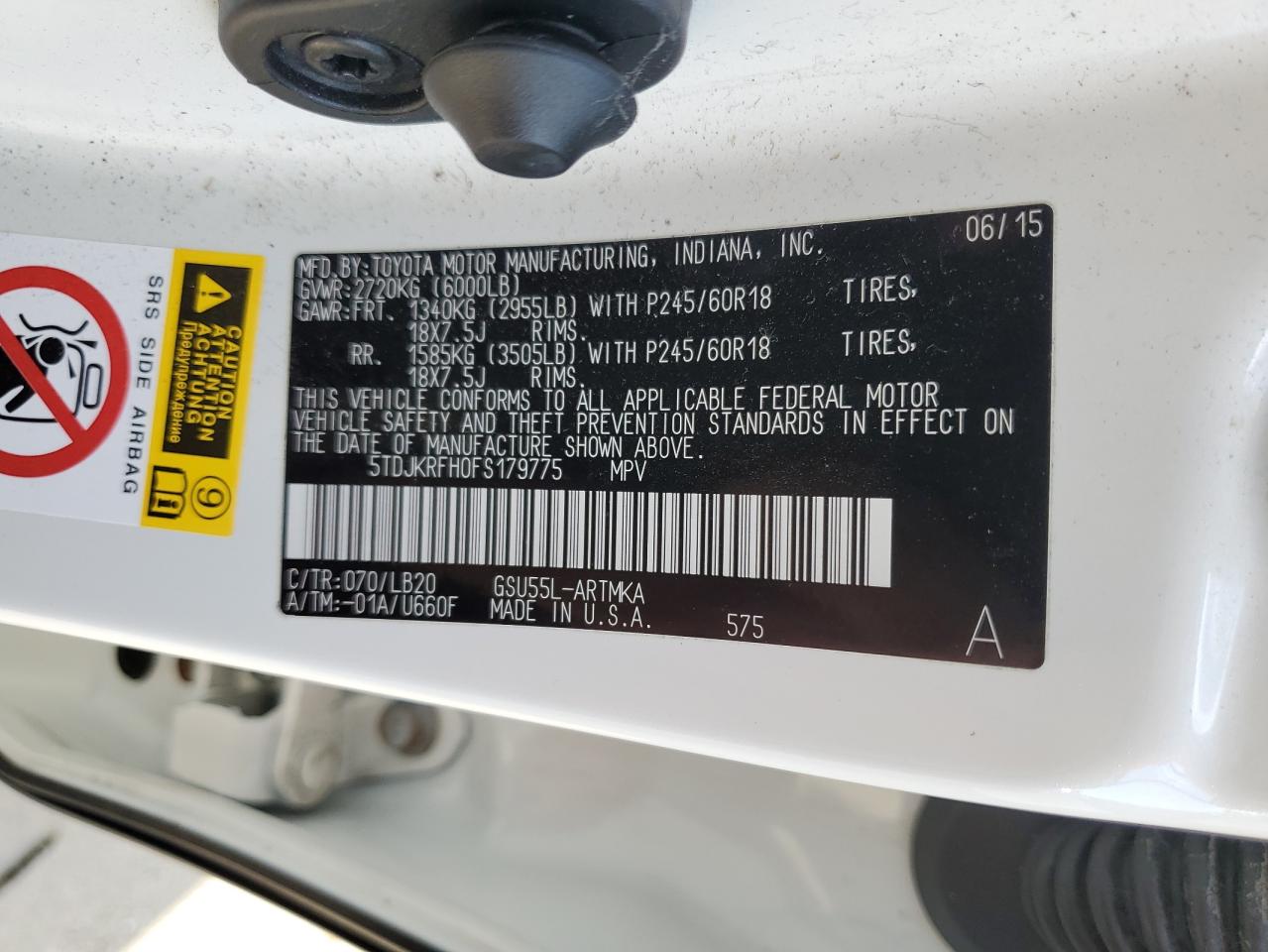 TOYOTA HIGHLANDER XLE