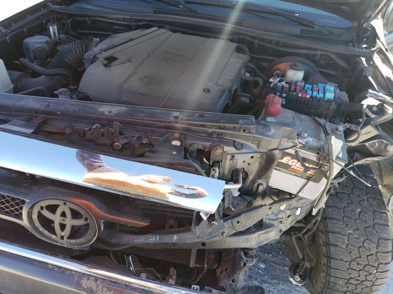 Lot #3308444291 2015 TOYOTA TACOMA DOU