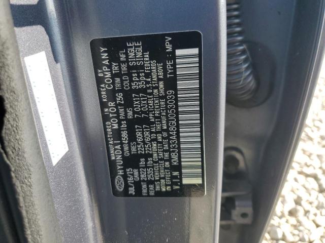 2016 HYUNDAI TUCSON LIM #3296888817