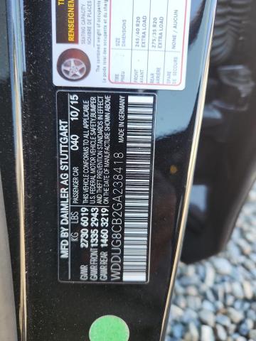 2016 MERCEDES-BENZ S 550 #3296319418