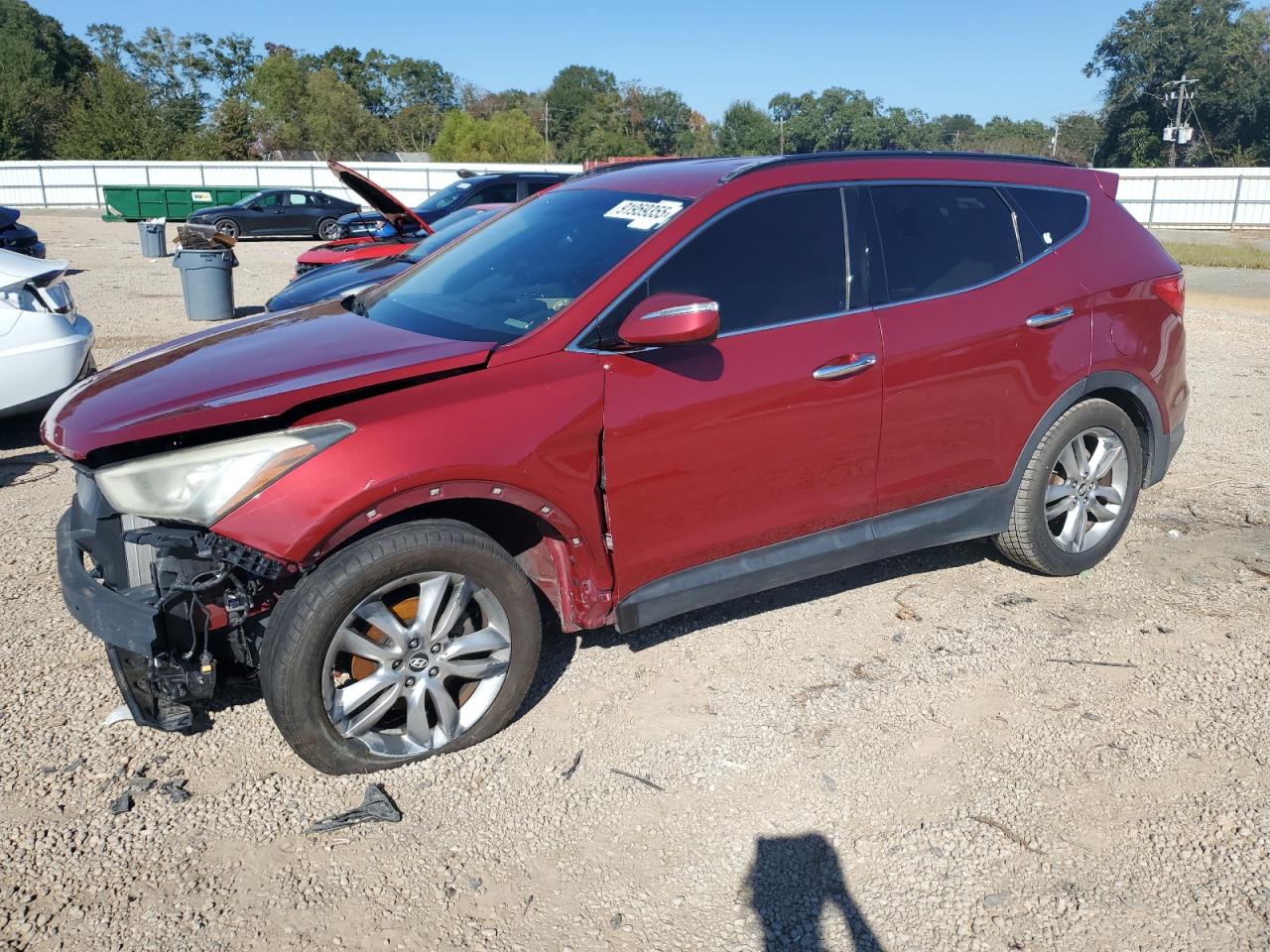 Lot #3291271954 2013 HYUNDAI SANTA FE S