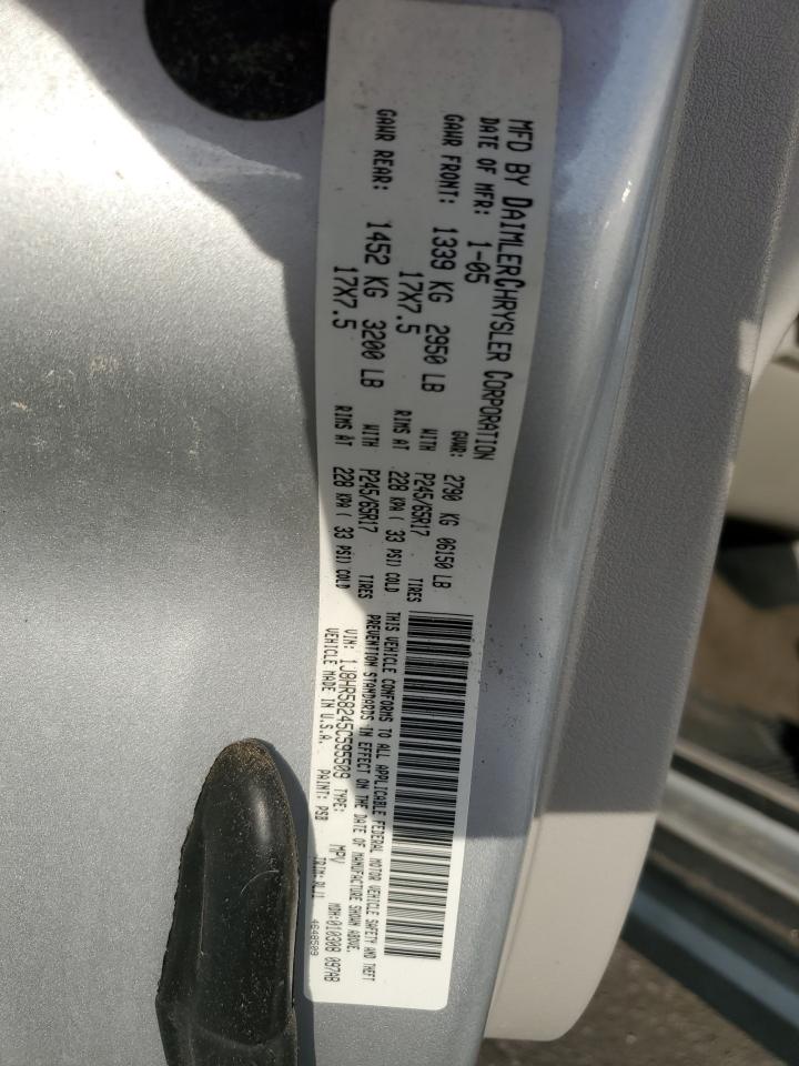 Lot #3292324272 2005 JEEP GRAND CHER