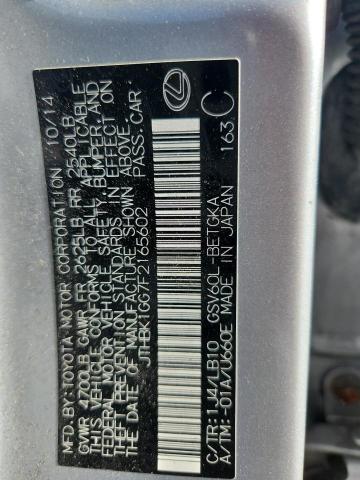 2015 LEXUS ES 350 - JTHBK1GG7F2165602