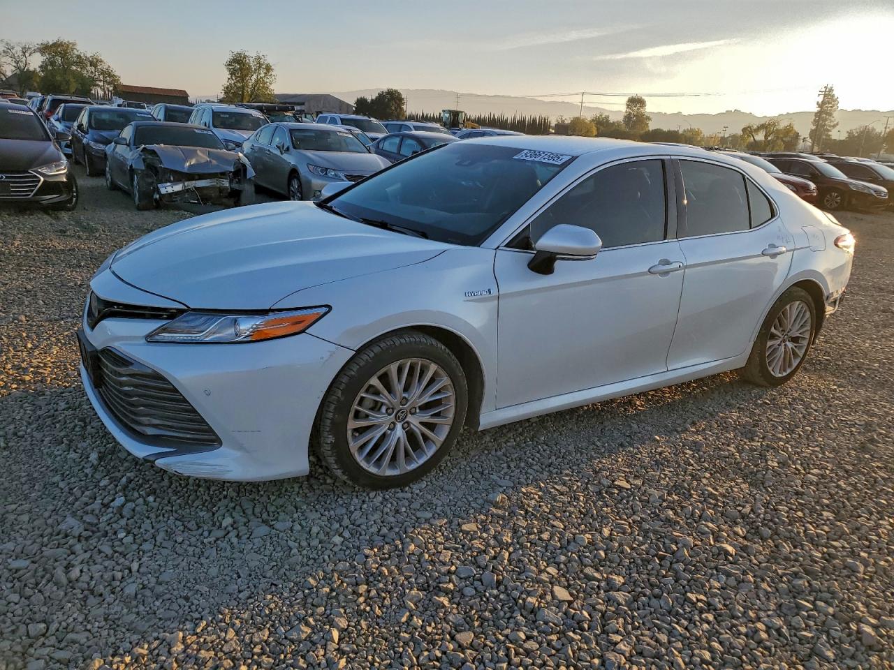 Lot #3309649985 2018 TOYOTA CAMRY HYBR
