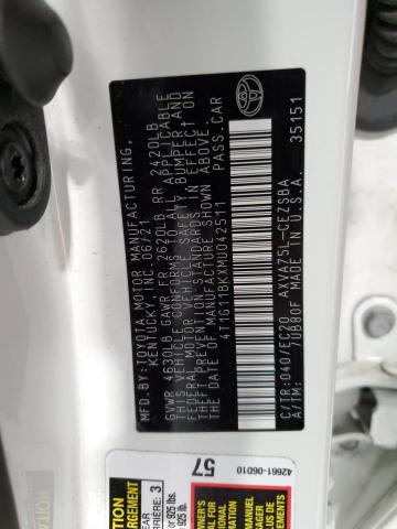 2021 TOYOTA CAMRY SE #3304788332