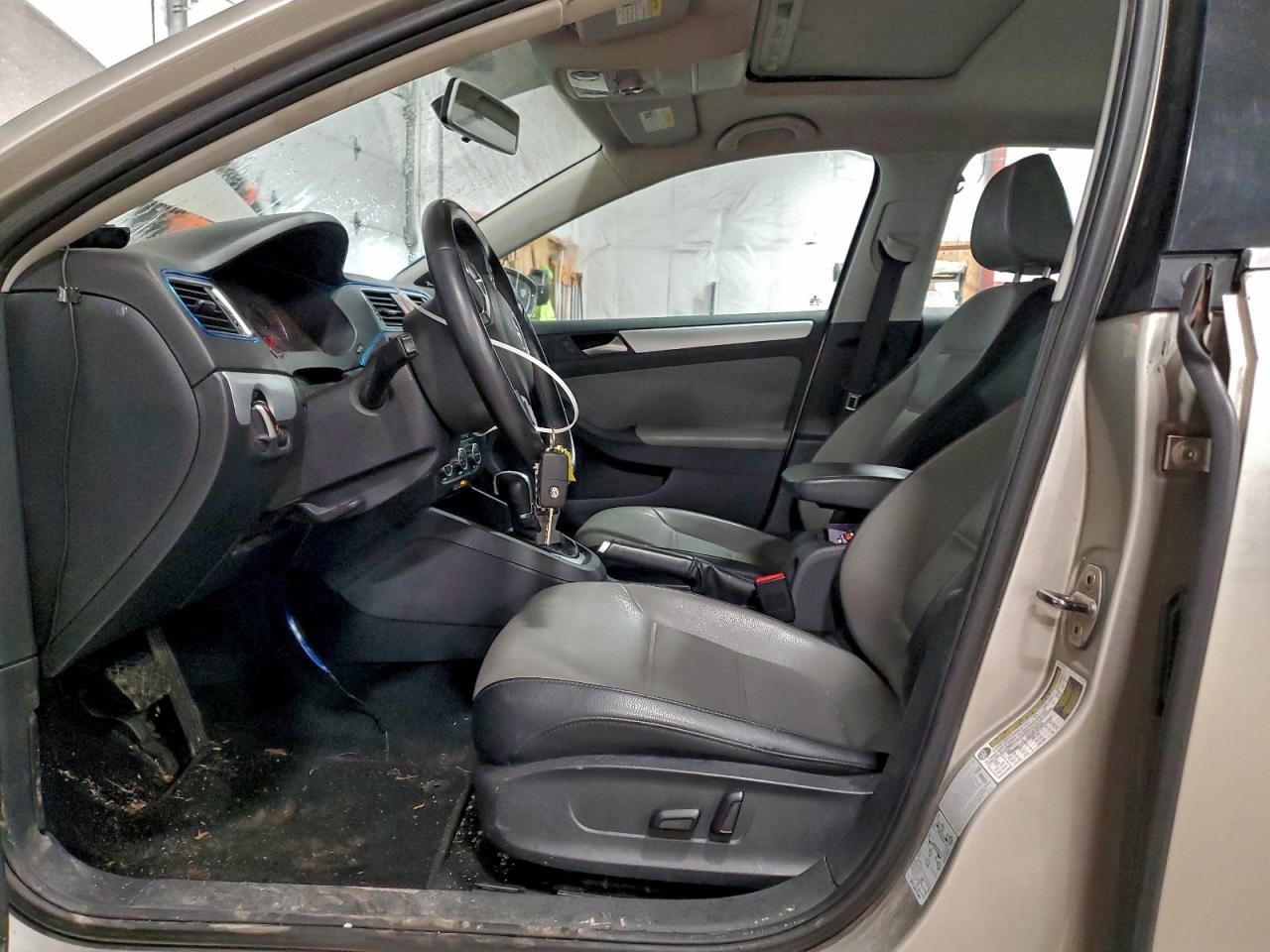 Lot #3311595777 2013 VOLKSWAGEN JETTA HYBR