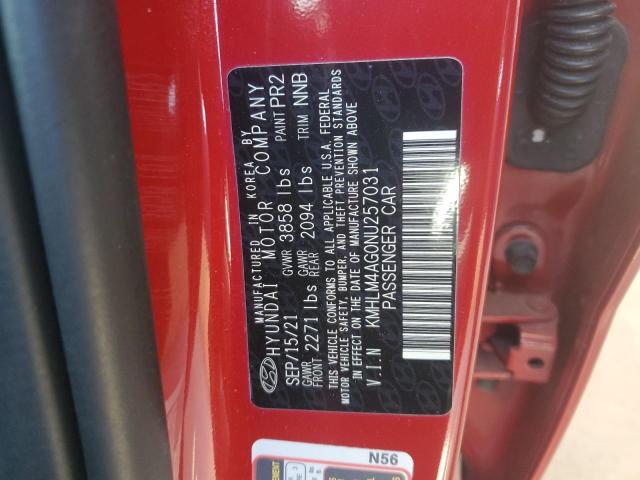 2022 HYUNDAI ELANTRA SE - KMHLM4AG0NU257031