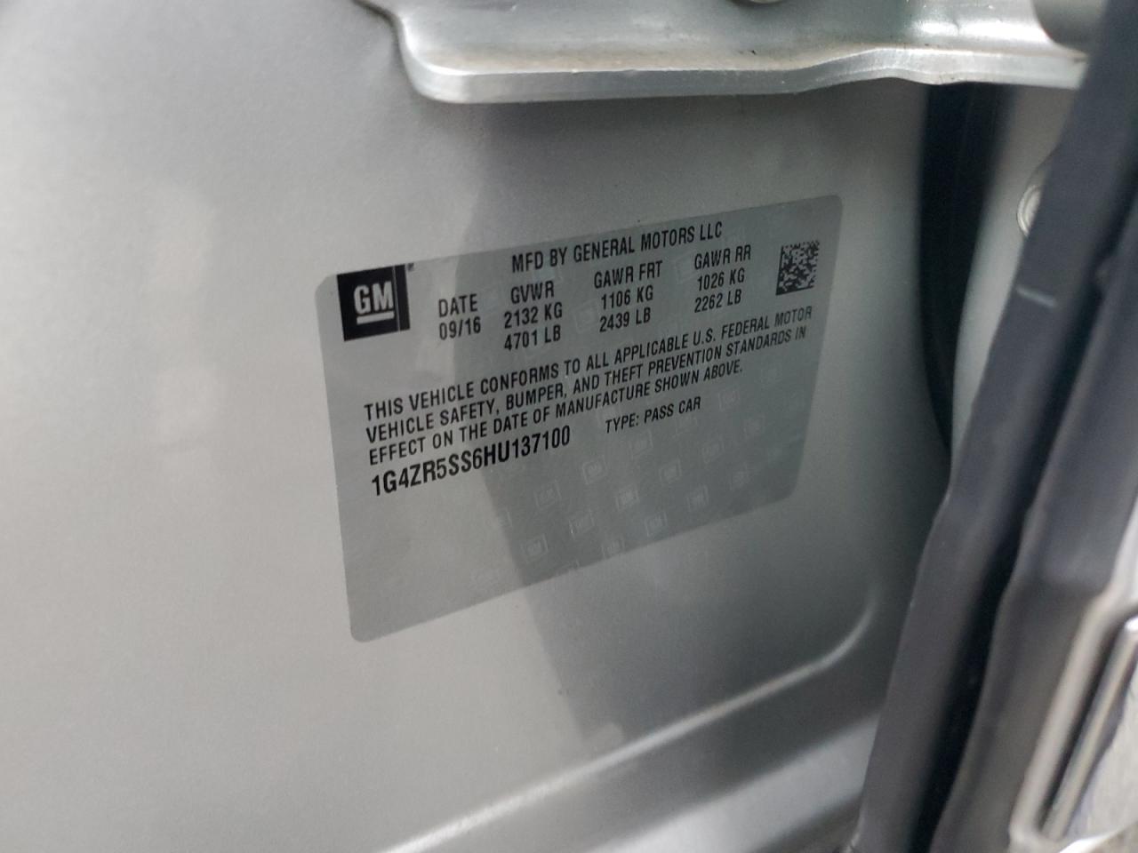 BUICK LACROSSE PREMIUM